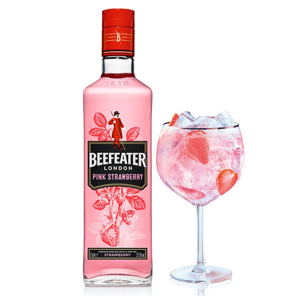 Beefeater Pink Strawberry Flavoured Gin 70cl Selva Store Uk